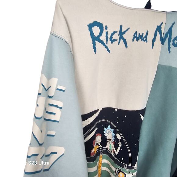 Ricky And Morty Hoodie Pullover Hoodie Men S Multicolor Sweatshirt Men Casual - Picture 5 of 10